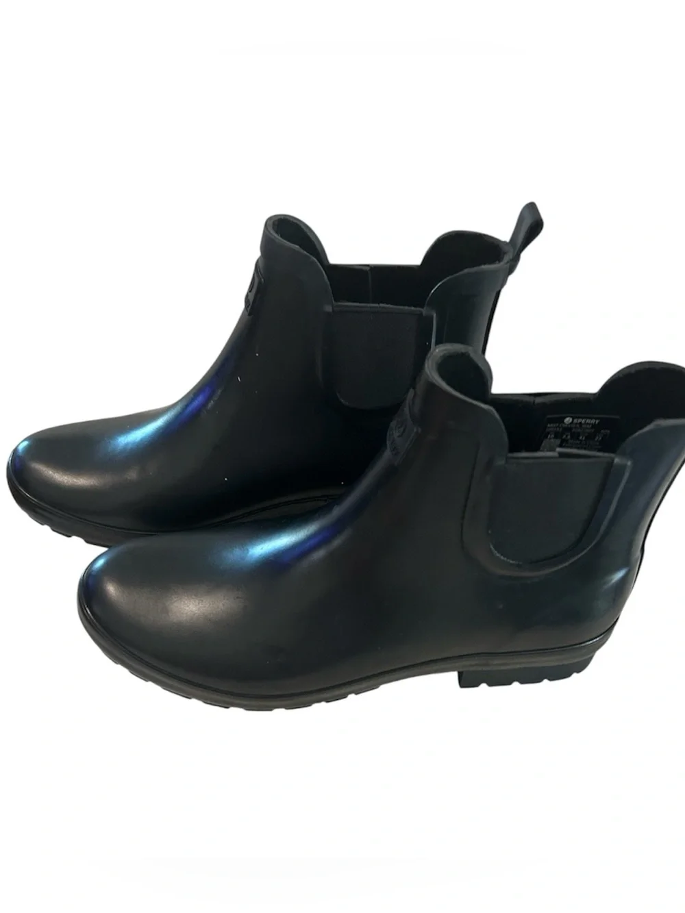 Sperry Mist Waterproof Chelsea Boot, Black, Size 10, NWOT